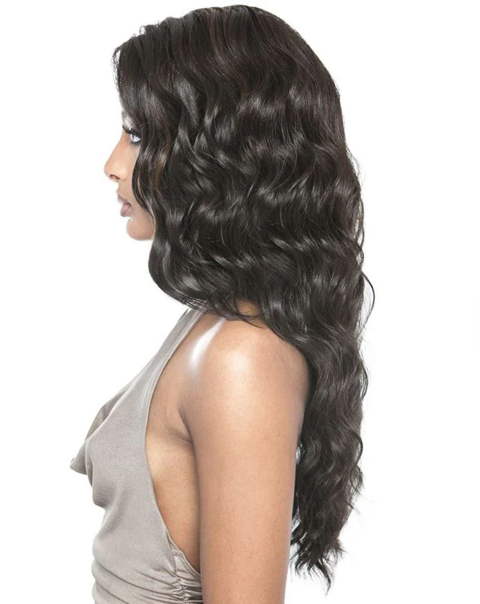 Brown Sugar Human Hair Mix Whole Lace Front Wig BS405 - Image 2