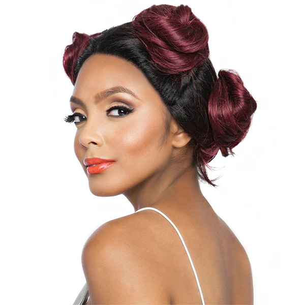 Brown Sugar Human Hair StyleMix Versatile Lace Front Wig BSX02 LOOSE WAVE 28 Inch - Image 4