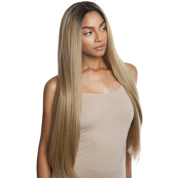 Brown Sugar Human Hair StyleMix Versatile Lace Wig BSX05 YAKY STRAIGHT 30 Inch - Image 2