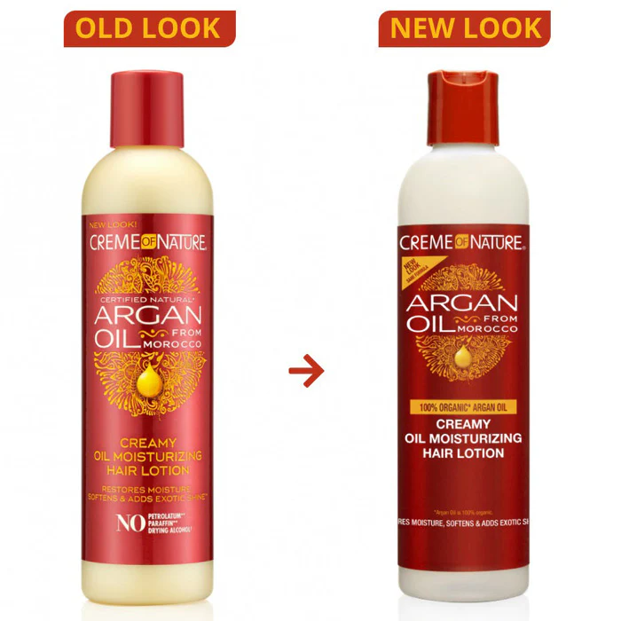 Creme of Nature Argan Oil From Morocco Organic - CREAMY OIL MOISTURIZING HAIR LOTION 8.45oz - Image 2