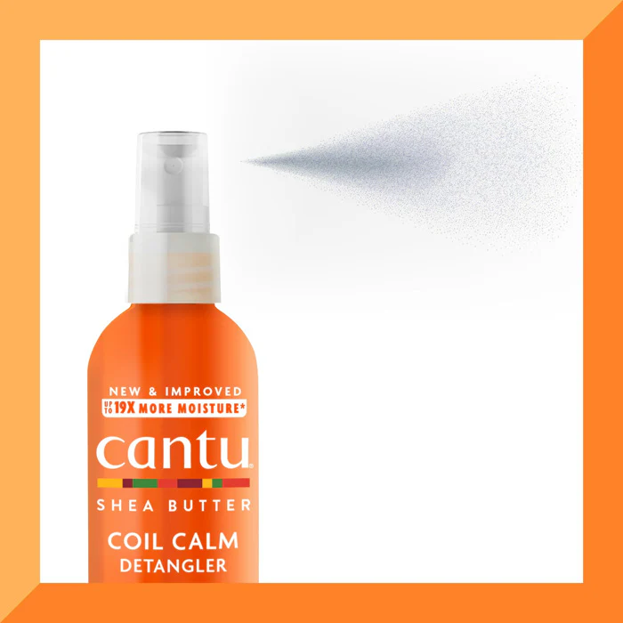 Cantu Shea Butter Natural Coil Calm Detangler 8 Oz - Image 3