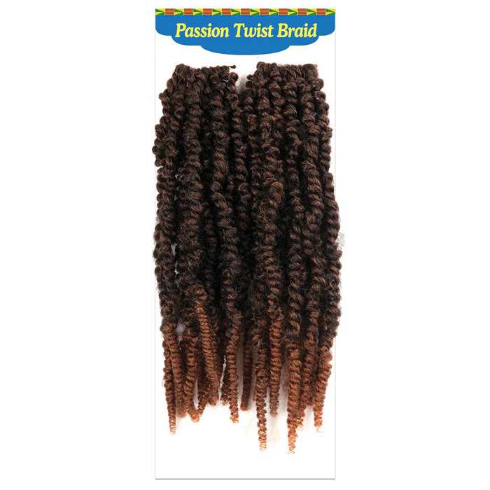 Chade Fashion Alitress 100% Toyokalon Pre-Looped Crochet Braids - PASSION TWIST 12" 2X - Image 3