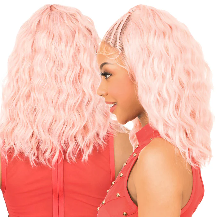 Chade Fashion Magic Lace Braided Frontal Wig - MLB40 - Image 2