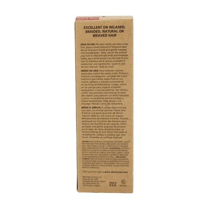 Dr. Miracle's Hair Meds Intensive Spot Serum Hair & Scalp Treatment 4 oz - Image 5