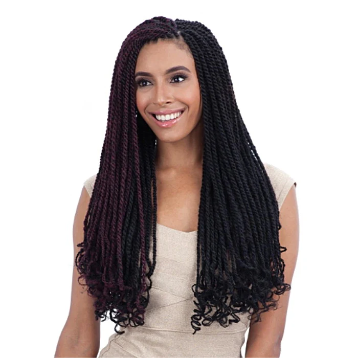 Equal by Shake N Go Crochet Braid - 3X CUBAN TWIST 16"/24" - Double Strand Style - Image 2