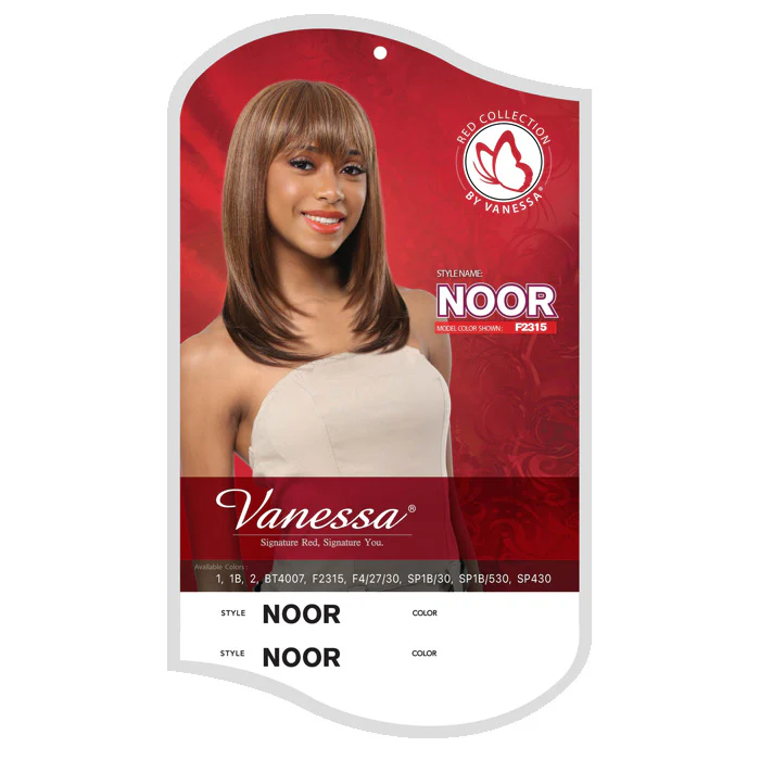 Fashion Wigs Red Collection By Vanessa Full Wig - NOOR - Image 3