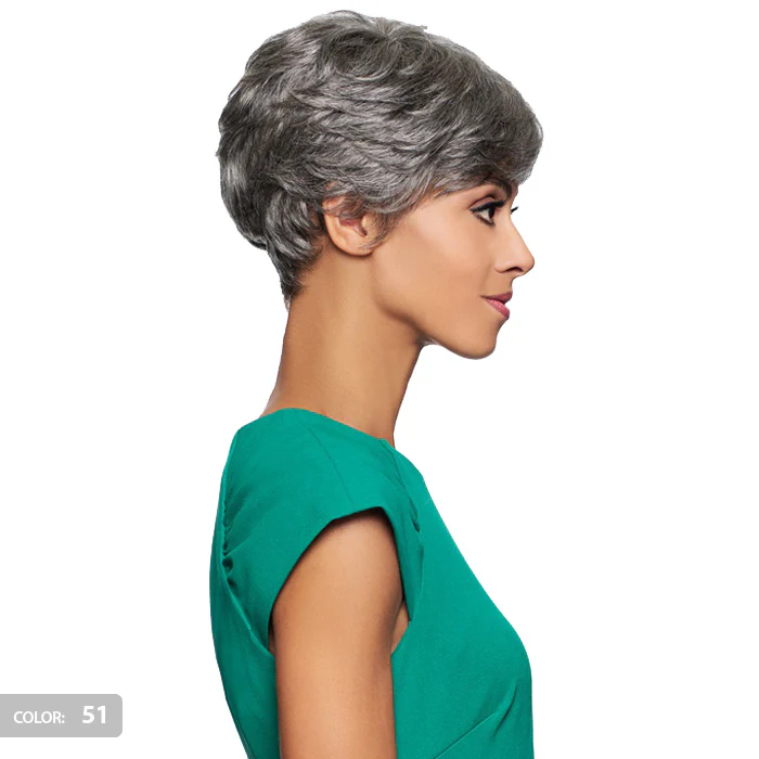Foxy Silver Collection 100% Human Hair Full Wig - H/H JUNE - Image 3