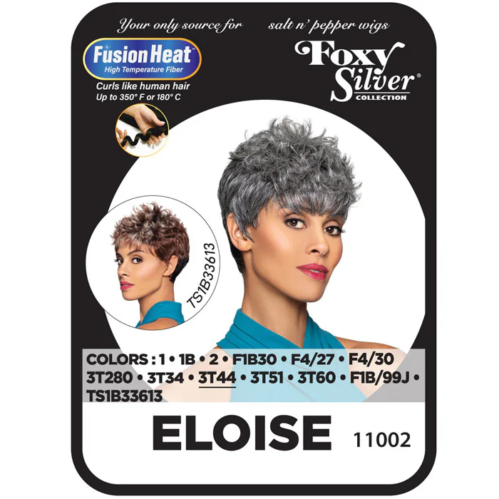 Foxy Silver Collection Fusion Heat Full Wig - ELOISE - Image 3