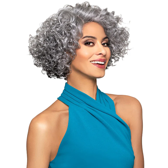 Foxy Silver Collection Fusion Heat Natural J-Part Lace Wig - RENEE