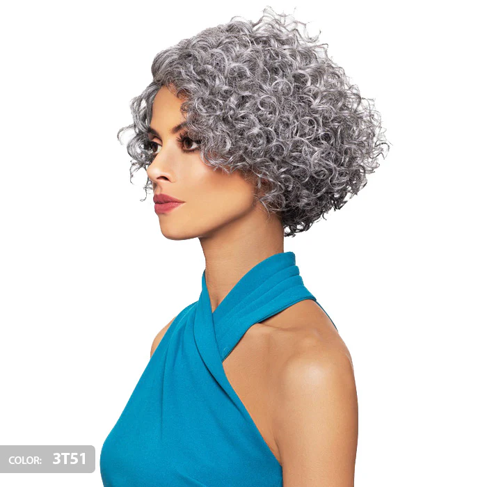 Foxy Silver Collection Fusion Heat Natural J-Part Lace Wig - RENEE - Image 2