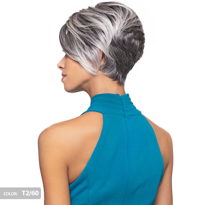Foxy Silver Collection Fusion Heat Natural J-Part Lace Wig - THERESA - Image 2