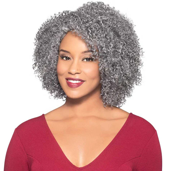 Foxy Silver Human Hair Wig ALINA