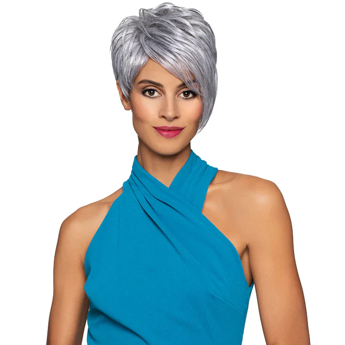 Foxy Silver Salt N Pepper Full Wig - ANABEL
