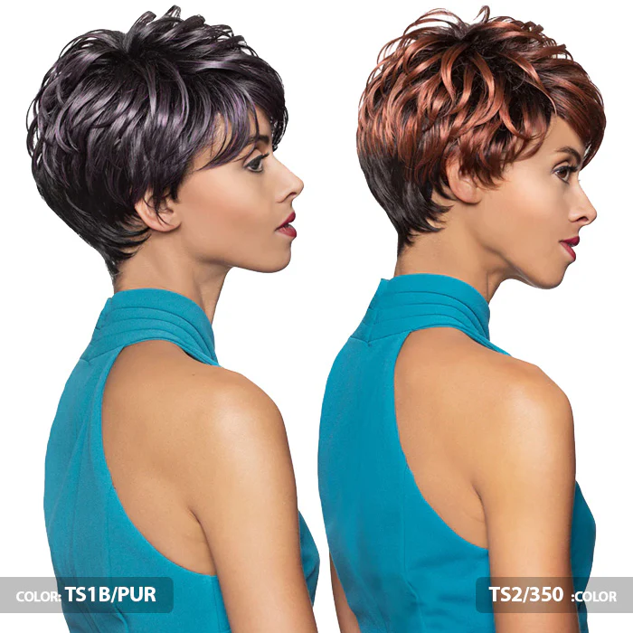 Foxy Silver Salt N Pepper Full Wig - ANABEL - Image 2