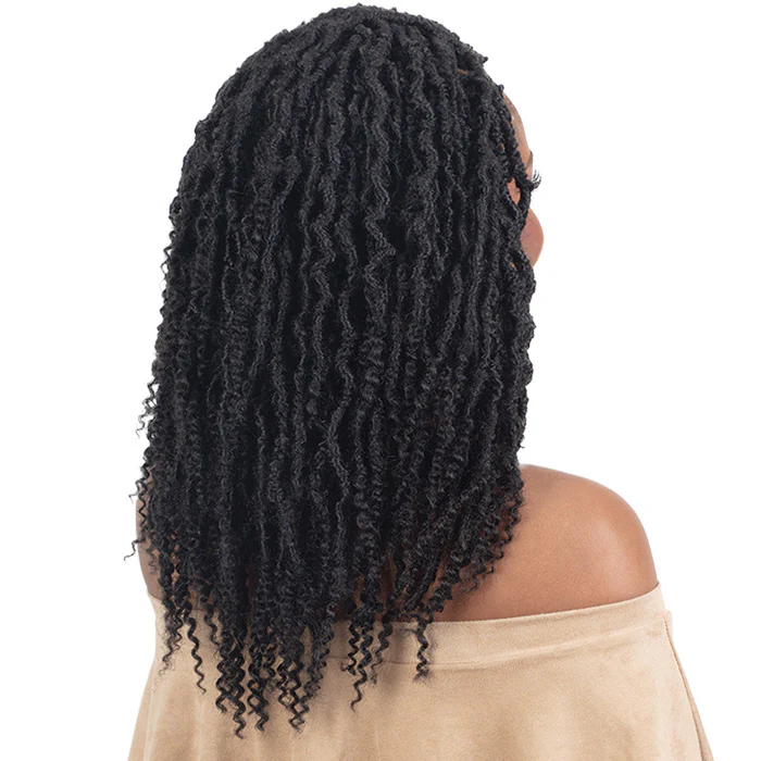 Freeetress Pre-Looped Crochet Braids - 3X POPPIN GORGEOUS LOC 12" - Image 2