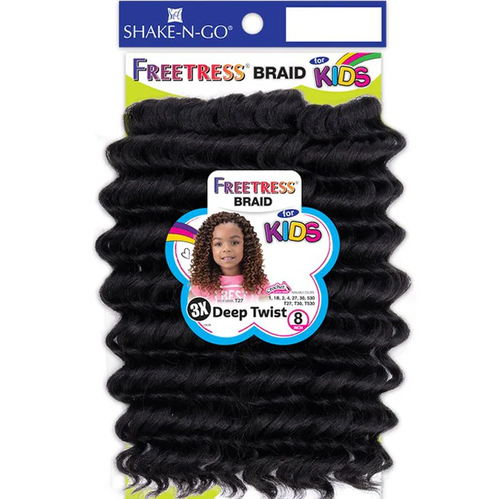 Freetress 3X Kids Braid - DEEP TWIST 8" - Image 2
