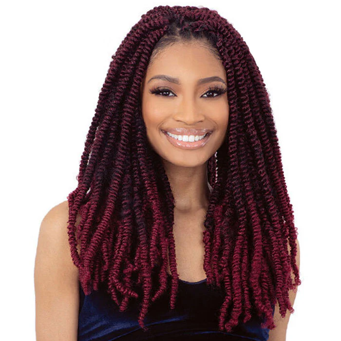 Freetress 3X Pre Fluffed Water Poppin Twist 28 Braid - Image 2