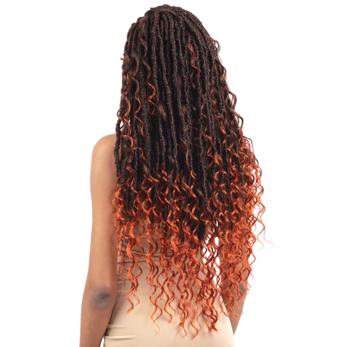 Freetress Braid Pre-Looped Crochet Braid - 3X REBEL BOHO MERMAID LOC 24" - Image 2