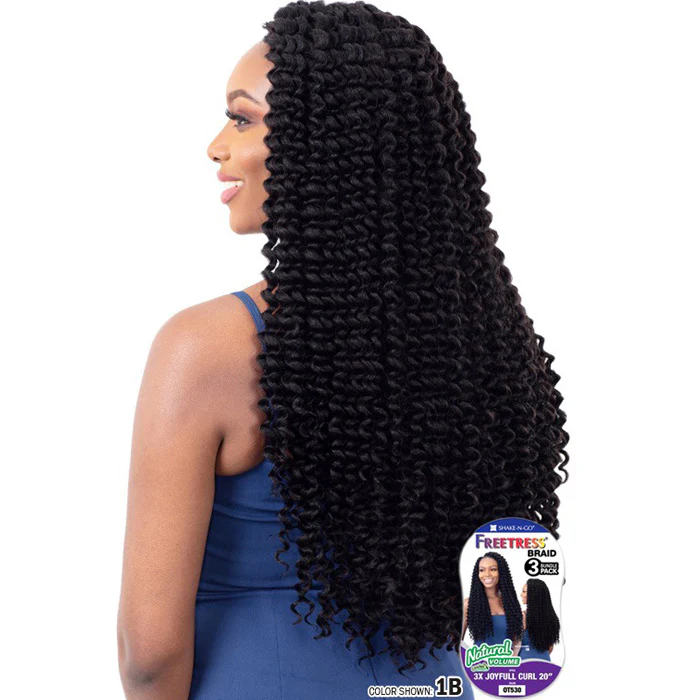 Freetress Crochet Braid - 3X JOYFULL CURL 20" - Image 2