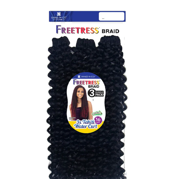 Freetress Crochet Braid - 3X TAHITI WATER CURL 16" - Image 3