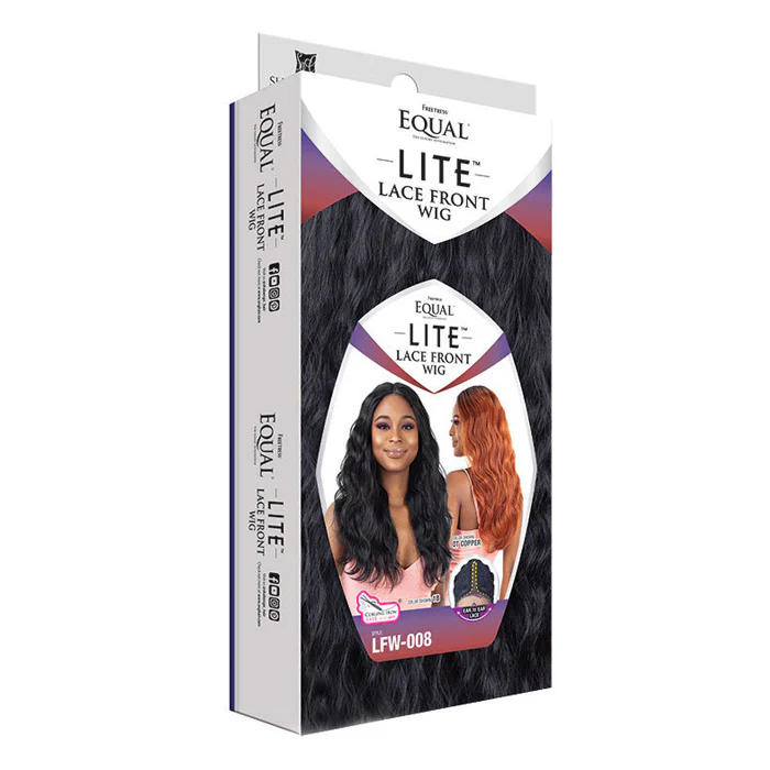 Freetress Equal 4" Deep Parting Lace Front Wig - LFW-008 - Image 4