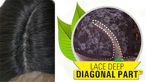 Freetress Equal Deep Part Lace Wig - BERRY BLOSSOM - Image 3