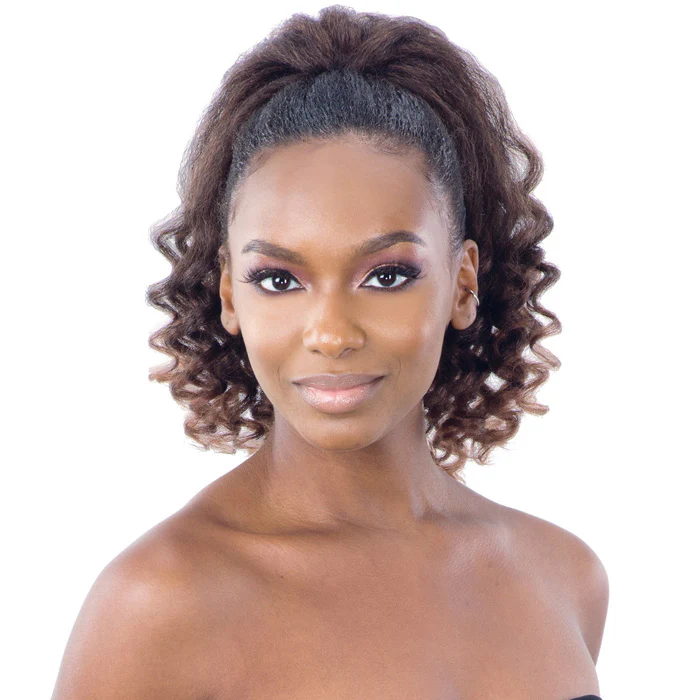 Freetress Equal Drawstring Ponytail NATURAL GIRL (MED ROD) - Image 2