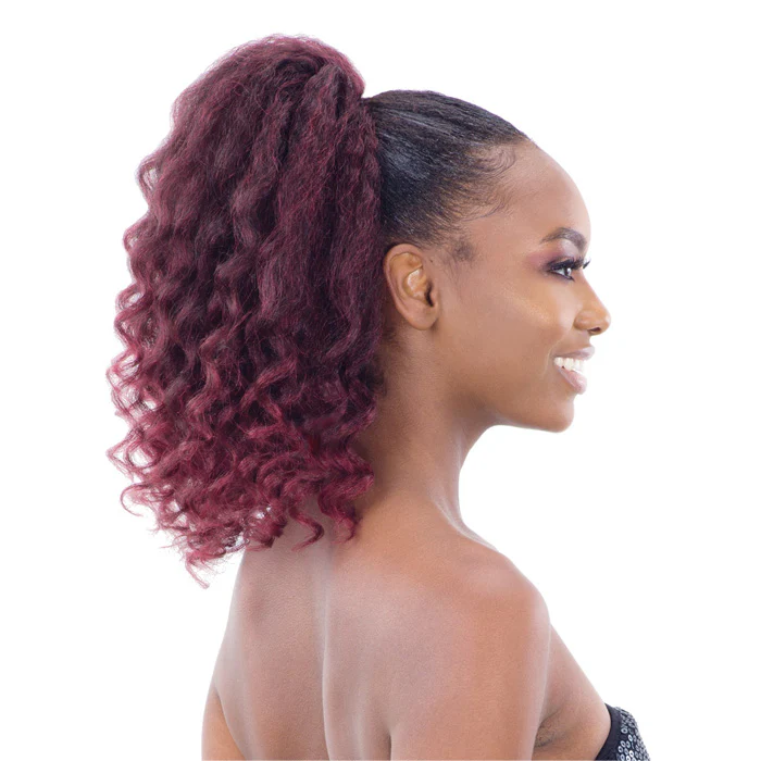 Freetress Equal Drawstring Ponytail NATURAL GIRL (MED ROD) - Image 6