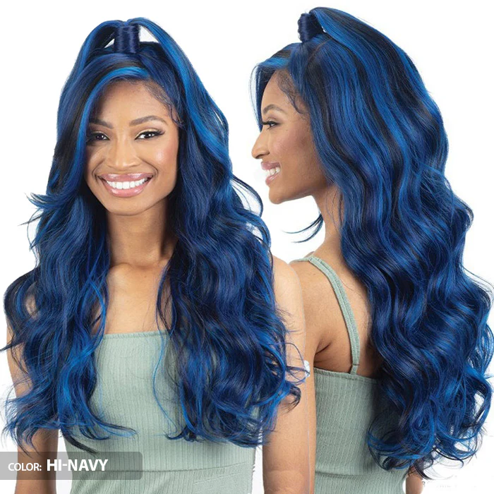 Shake N Go Equal Half Up 13x5 HD Illusion Lace Frontal Wig - HDL-09 - Image 6
