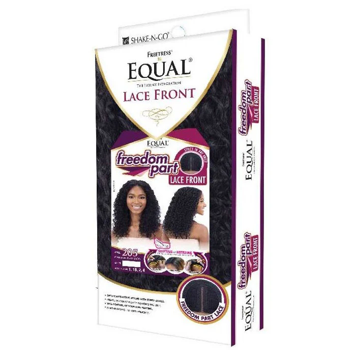 Shake N Go Freetress Equal Synthetic Lace Front Wig - FREE PART LACE 205 - Image 3