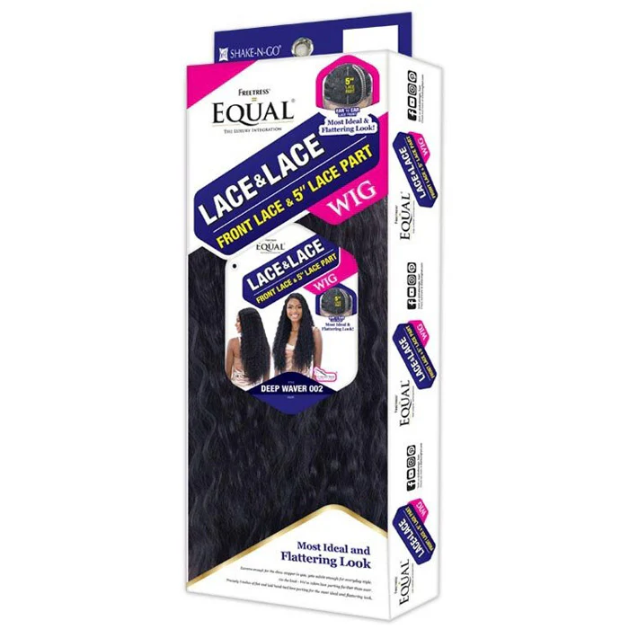 Freetress Equal Lace & Lace 5" Deep Part Lace Front Wig - DEEP WAVER 002 - Image 9