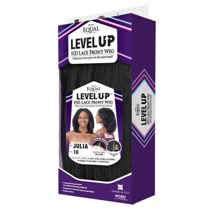 Freetress Equal Level Up Hair HD 5" Deep Parting Lace Front Wig - JULIA - Image 3