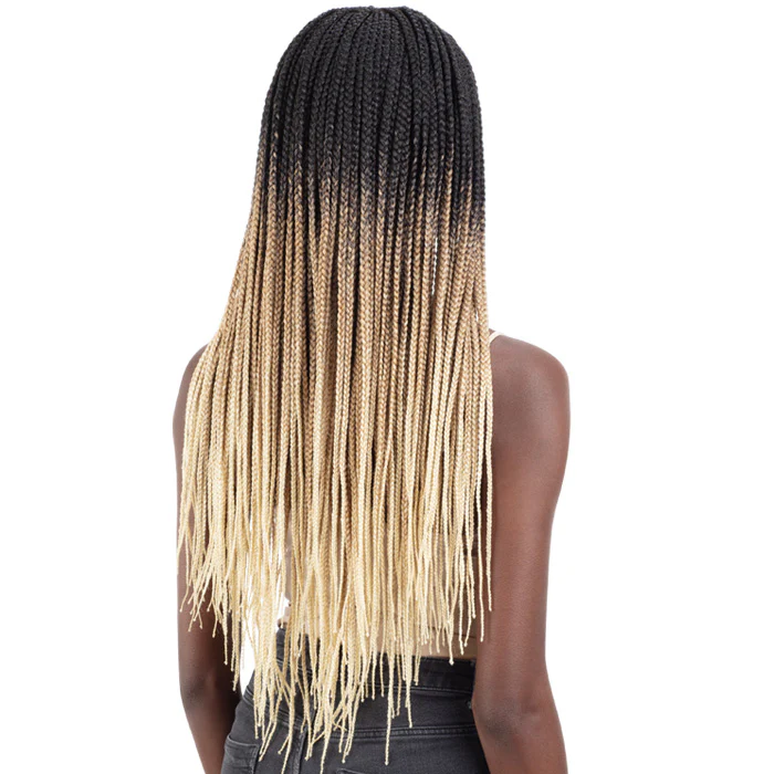 FreeTress Equal Premium Braided 5x5 HD Lace Front Wig - DIAMOND PART BRAID 28 - Image 3