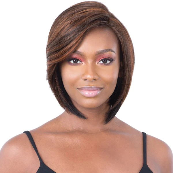 Freetress Equal Synthetic Hair 5 Inch Lace Part Wig CLASSY SIDE BANG - Image 5