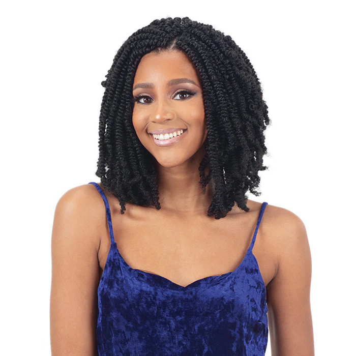 Freetress Pre-Fluffeed Crochet Braid - WATER POPPIN TWIST 16" 3X
