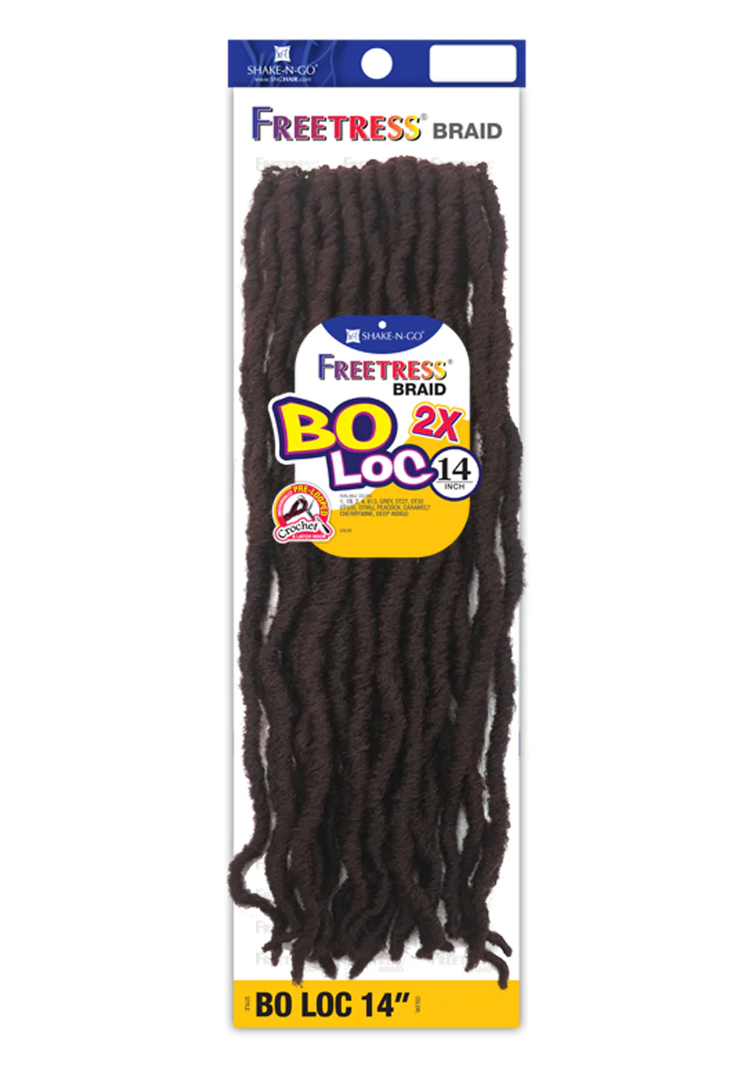 Freetress Pre-Looped Crochet Braid - 2X BO LOC 14" - Image 3