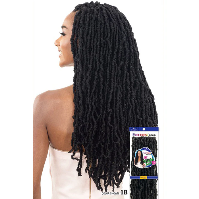 Freetress Pre-Looped Crochet Braid - 3X NIKKI LOC 18" - Image 5