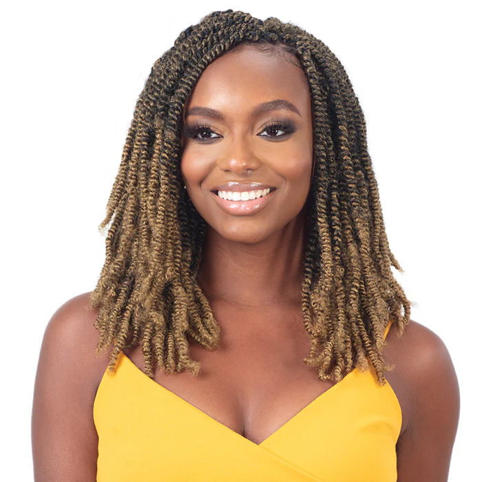Freetress Pre-Looped Crochet Braid - 3X PRE-FLUFFED POPPIN TWIST 16" - Image 2