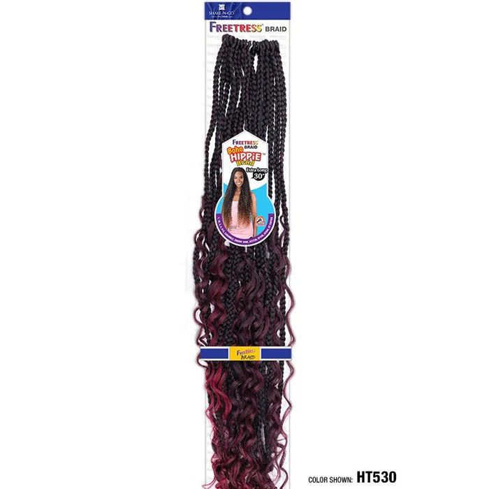 Freetress Pre-Looped Crochet Braid - BOHO HIPPIE BRAID 30" - Image 5