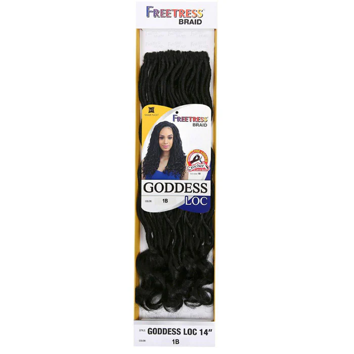 Freetress Pre-Looped Crochet Braid - GODDESS LOC 14" - Image 3