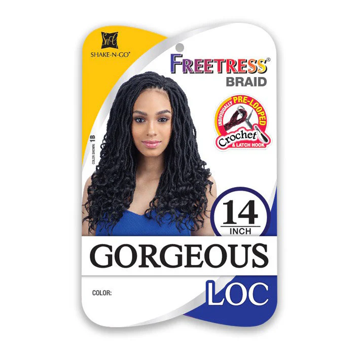 Freetress Pre-Looped Crochet Braid - GODDESS LOC 14" - Image 4