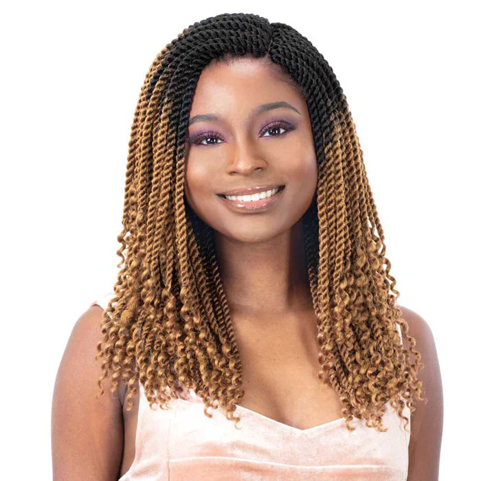 Freetress Pre Looped Crochet Braid - GORGEOUS TWIST 3X 12/18"