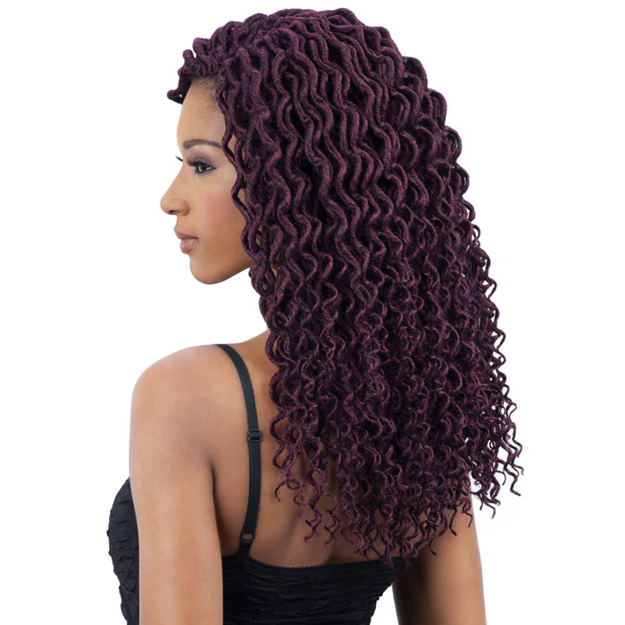 Freetress Pre-Looped Crochet Braids - 2X SOFT CURLY FAUX LOC 12" - Image 2