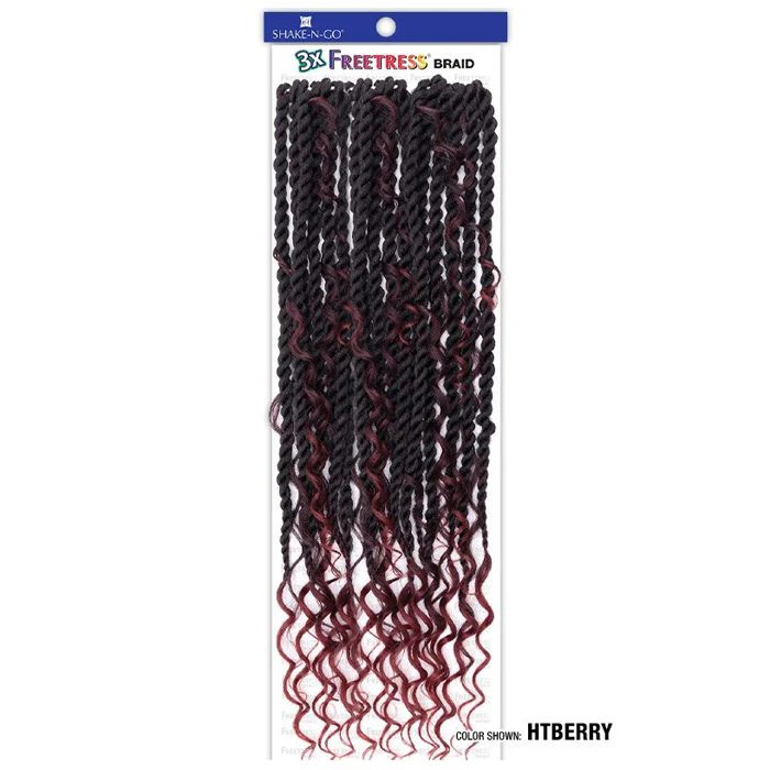 Freetress Pre-Looped Crochet Braids - 3X REBEL BOHO TWIST 22" - Image 5