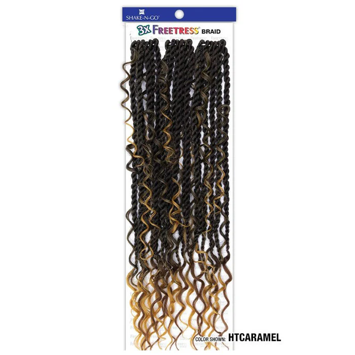 Freetress Pre-Looped Crochet Braids - 3X REBEL BOHO TWIST 22" - Image 6