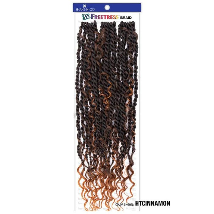 Freetress Pre-Looped Crochet Braids - 3X REBEL BOHO TWIST 22" - Image 7