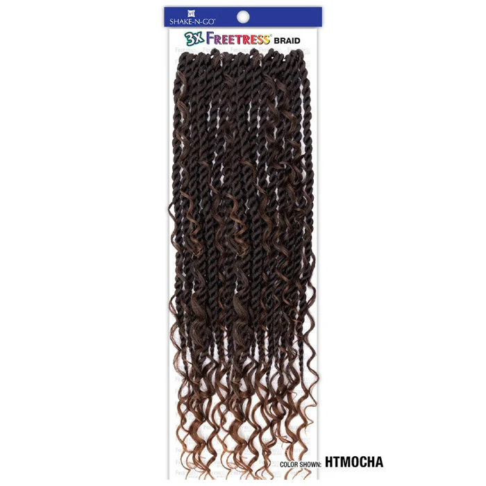 Freetress Pre-Looped Crochet Braids - 3X REBEL BOHO TWIST 22" - Image 8