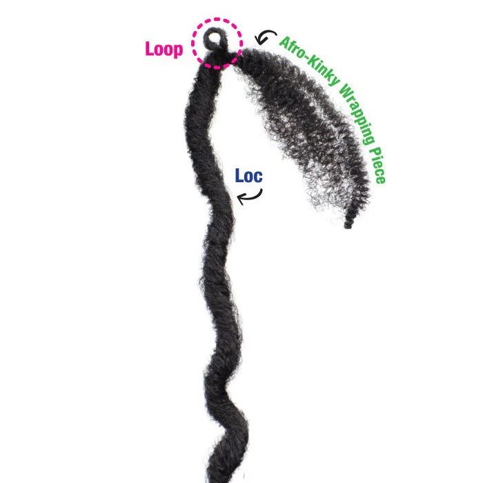 Freetress Wrap N Lock Pre-Looped Crochet Braid - STARLA LOC 18" - Image 6