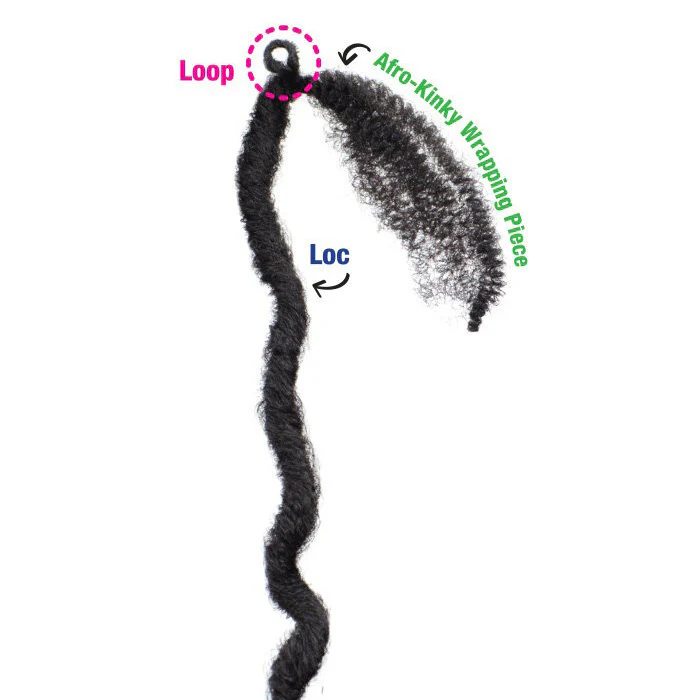 Freetress Wrap N Lock Pre-Looped Crochet Braids - HIPSTA LOC 18" - Image 7