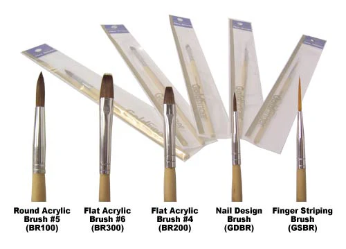 Gold Finger Nail Brush - Image 3